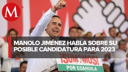 Manolo Jiménez del PRI, busca gubernatura de Coahuila en 2023