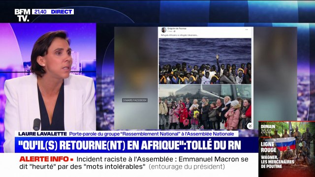 Interrogée sur les anciens messages de Grégoire de Fournas, la porte-parole du groupe RN à l'Assemblée défend le député