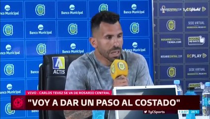 Así anunció Carlos Tevez su inesperada salida de Rosario Central