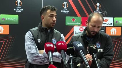 Trabzonspor-Ferencvaros maçının ardından