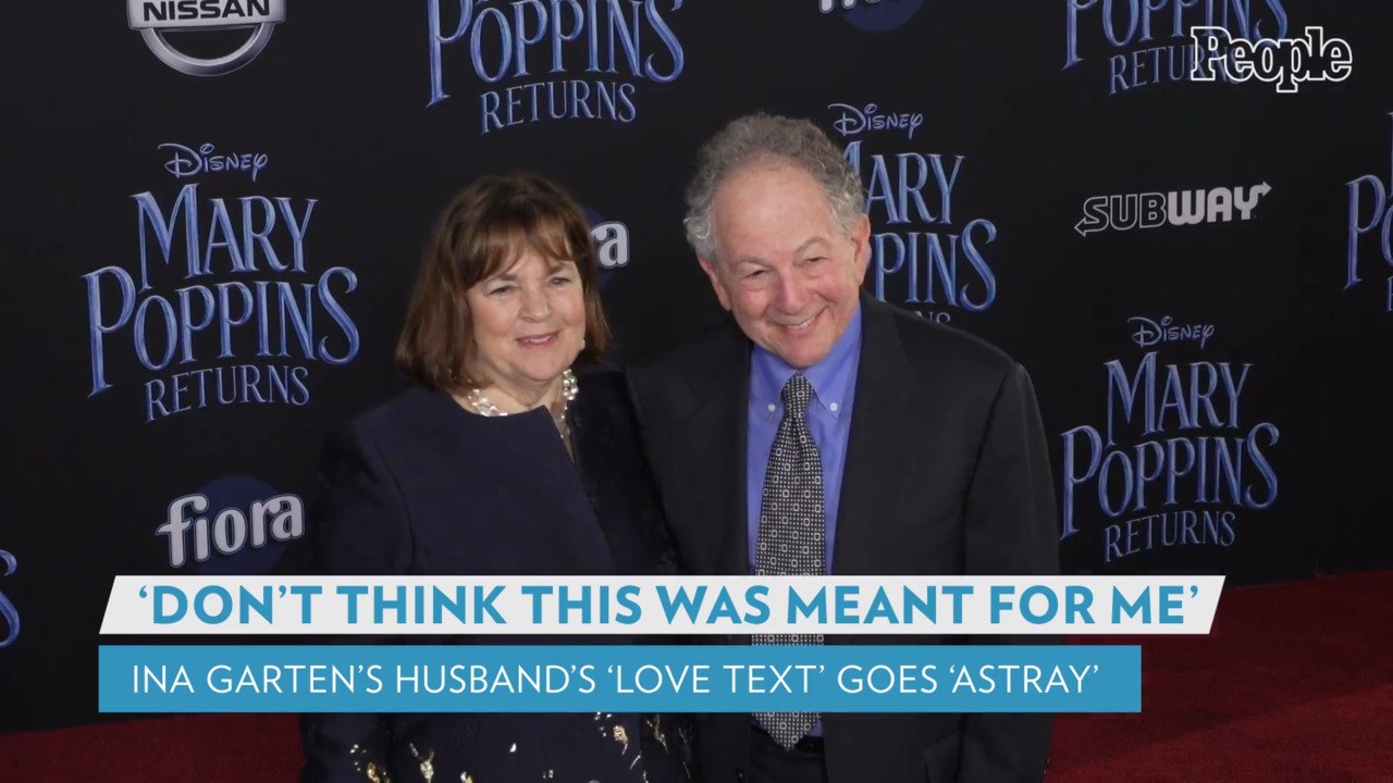 Ina Garten Says Her Husband Jeffrey Accidentally Sent a 'Love Text' to the Wrong Person