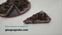 The Easiest Cheesecake With Oreo Bisquits / Γρήγορο Cheesecake Με Oreo