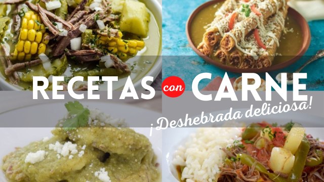 ¿Qué cocinar hoy? 4 rendidoras y fáciles recetas con carne de res deshebrada