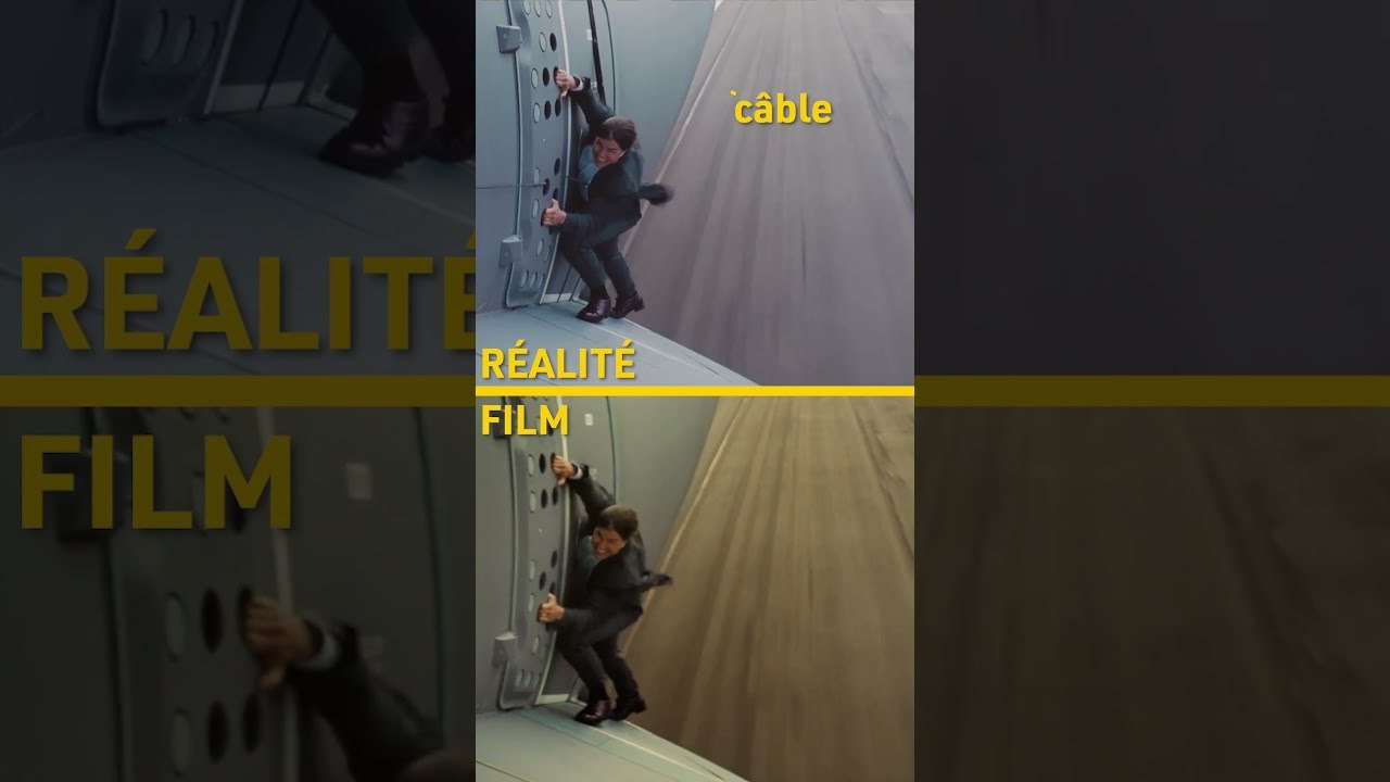 La cascade la plus folle de Tom Cruise ✈️ #TomCruise #Stunt