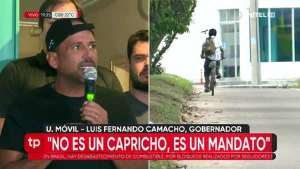 Camacho no irá a la mesa técnica en Beni