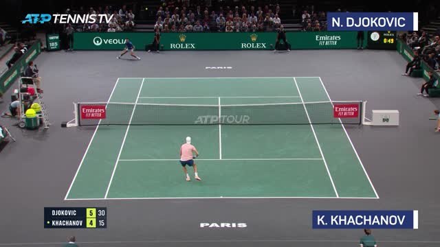 Dominant Djokovic into Paris quarter-finals