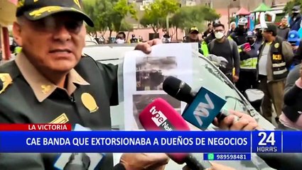 La Victoria: caen extranjeros que exigían cupos de S/ 100 diarios a dueña de casa de apuestas