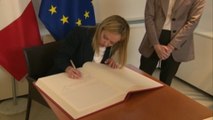 Meloni traslada a los líderes europeos su voluntad de 