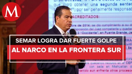 Caen traficantes de México, Ecuador y Guatemala con 3.5 toneladas de cocaína