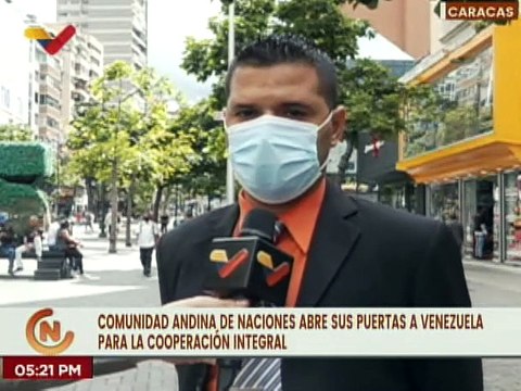 Caraqueños expresan su opinión sobre el reingreso de Venezuela a la Comunidad Andina de Naciones
