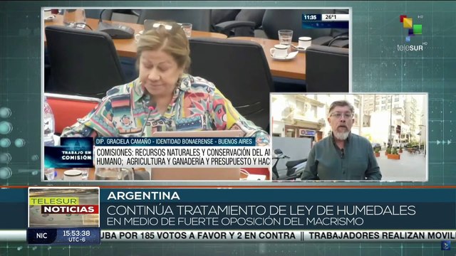 Argentina: Diputados macristas cuestionan necesidad de proyecto de ley para protección de humedales