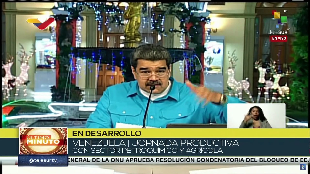 Pdte. Nicolás Maduro explica el crecimiento de varios sectores de la economía real