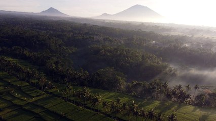 drone footage hidden gem in Bali