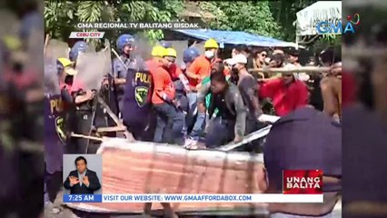 Demolisyon sa Cebu City, nauwi sa tensyon | UB