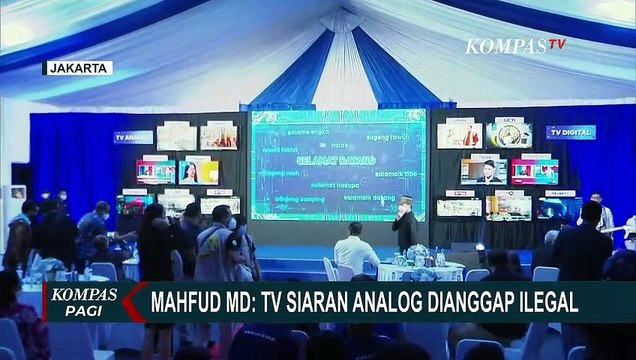 Beberapa Televisi Swasta Masih Siaran Analog, Mahfud MD: Izin Stasiun Radio Sudah Dicabut