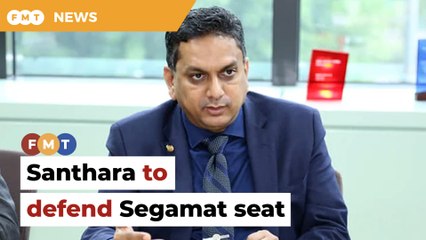 Edmund Santhara to defend Segamat seat for PBM