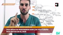 Dos médicos misioneros son los youtubers más vistos en el país