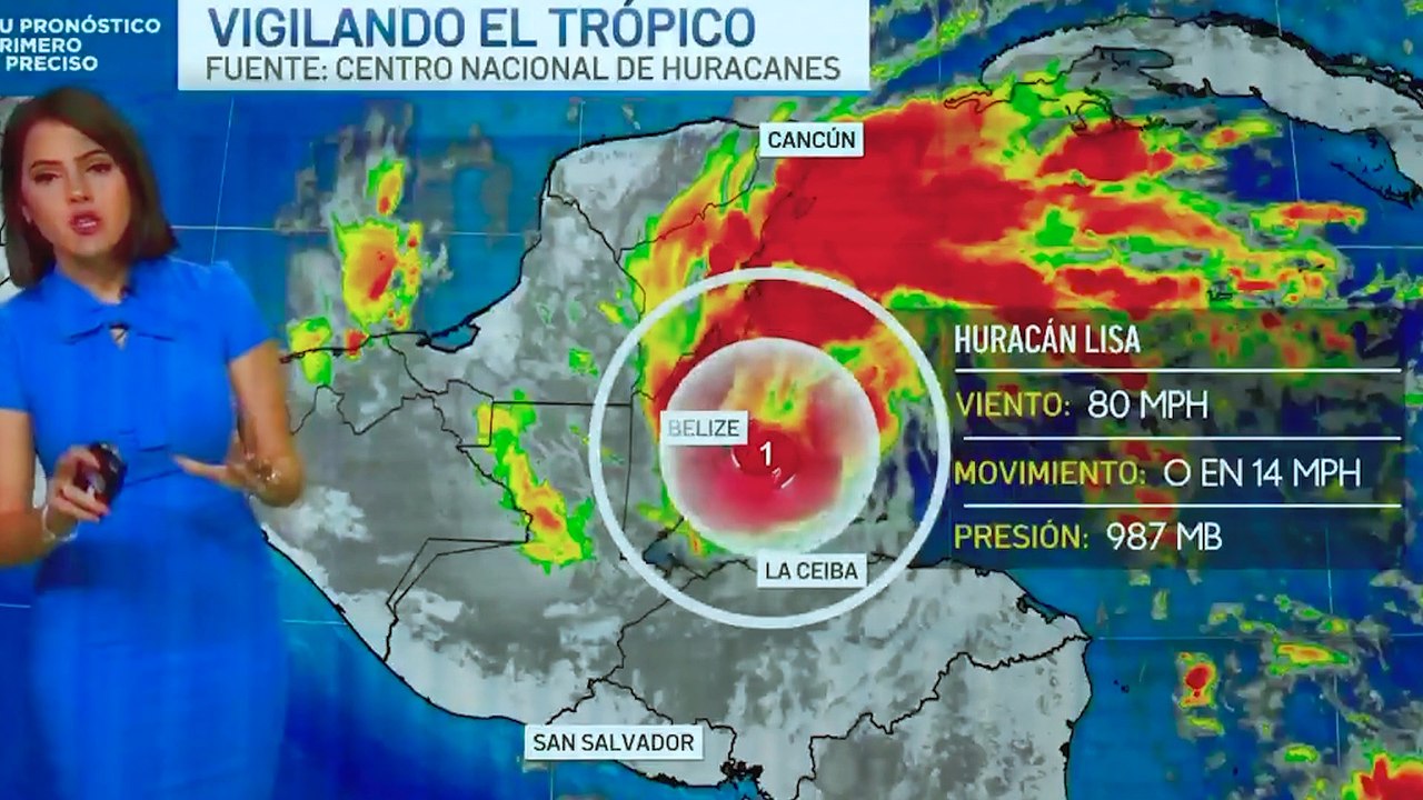 Lisa se convierte en huracán