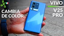 Este smartphone CAMBIA de COLOR con el sol | vivo V25 Pro en MÉXICO