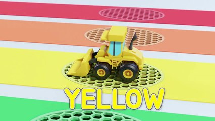 Colorful construction vehicle toys + more nursery rhymes & Kids songs - Baby Dance