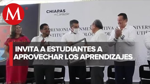 ‘La educación nos da una mejor calidad de vida’: Rutilio Escandón, gobernador de Chiapas