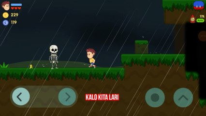 Momen Lucu Ketika Melawan Tengkorang di Game Pocong Hunter3
