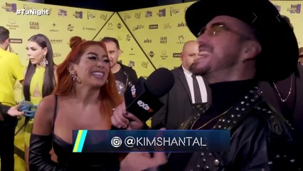 Kim Shantal y Justin Quiles desde los premios Eliot 2023 / Exa tv