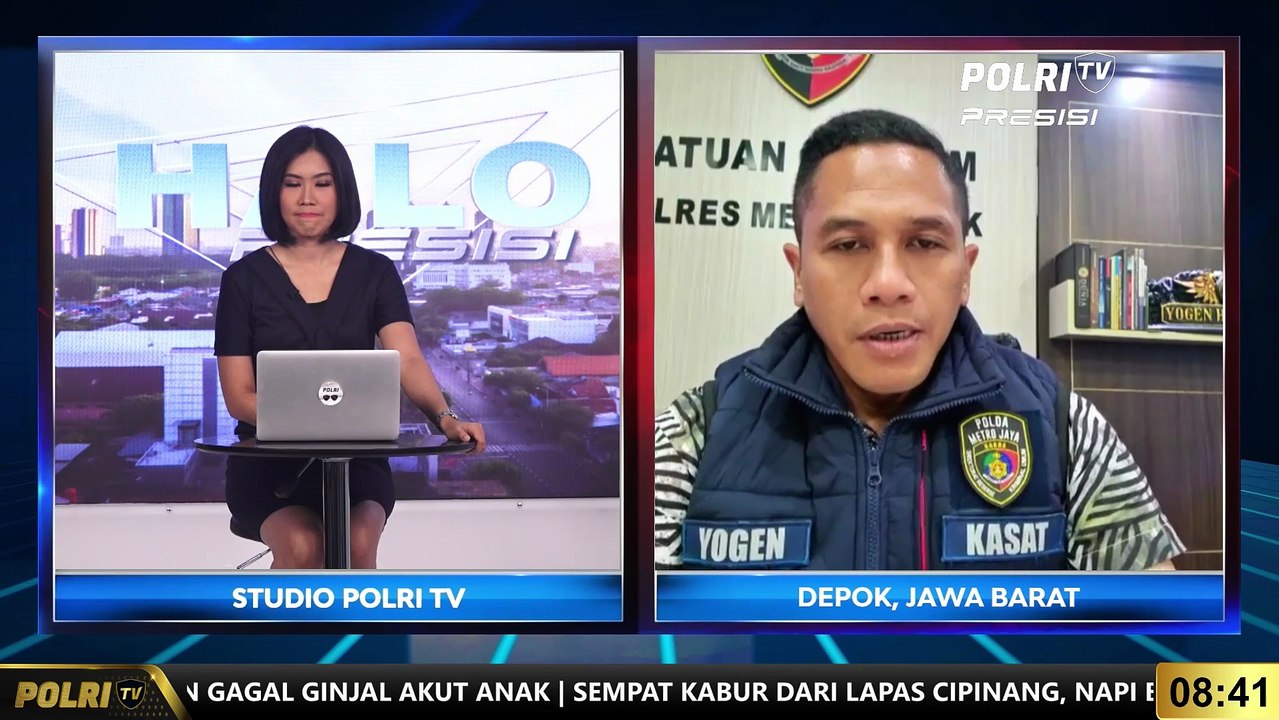 Live Dialog Bersama Kasatreskrim Polres Metro Depok Akbp Yogen Heroes ...
