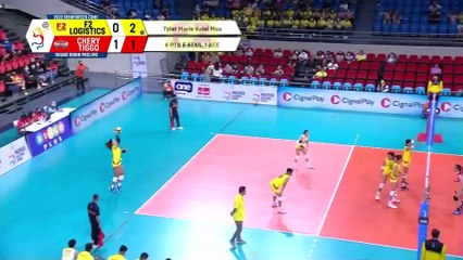 Chery Tiggo vs. F2 Logistics highlights - 2022 PVL Reinforced Conference - Oct. 11, 2022