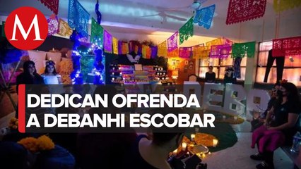 Dedican ofrenda a Debanhi Escobar en escuela de Monterrey donde trabaja su padre