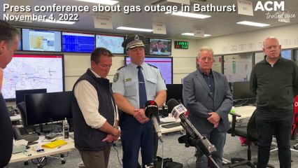 Paul Toole addresses gas outage in Bathurst | November 4, 2022 | Western Advocate