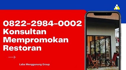 AHLI, 0822-2984-0002, Internet Marketing Restaurant Launching