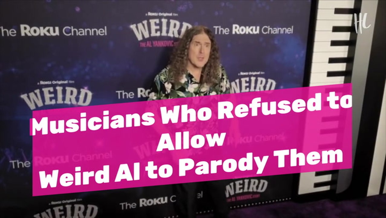 Musicians Who Refused To Allow Weird Al To Parody Them