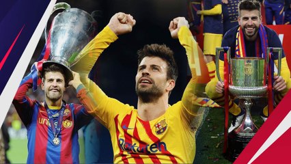 Umumkan Pensiun, Gerard Pique Mainkan Laga Terakhir di Barcelona Akhir Pekan Ini