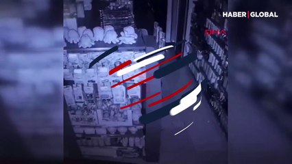 İzmir'deki 4,9'luk deprem güvenlik kameralarına böyle yansıdı