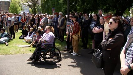Hundreds across Tasmania gather to mourn teenager’s death