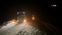 Artvin Ardanuç - Ardahan yolunda ulaşıma kar engeli