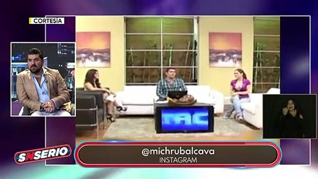 Así fueron los inicios de 'Mich' Rubalcava en televisión