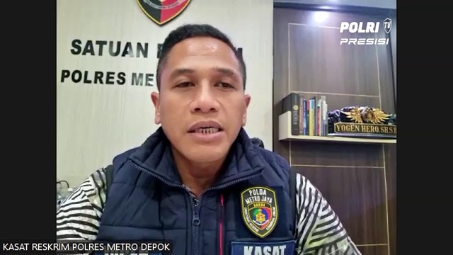 Polres Metro Depok Tangkap Ayah Bantai Istri & Anak