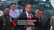 Usai Telepon Putin, Jokowi Hubungi Presiden Zelensky, Ada Apa?