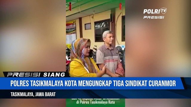 Polres Tasikmalaya Kota mengungkap tiga sindikat curanmor sepeda motor di Tasikmalaya