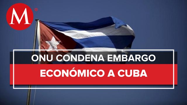 Asamblea General de la ONU condena bloqueo económico de EU a Cuba