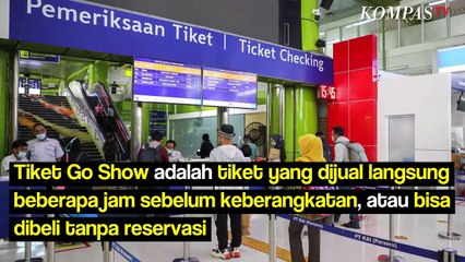 Begini Cara Beli Tiket Kereta Api Go Show