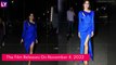 Janhvi Kapoor Sizzles In A Thigh-High Slit Blue Gown For Mili Promotions