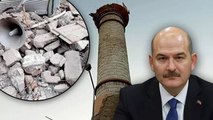 Bakan Soylu İzmir deprem bölgesinde açıklamalarda bulundu