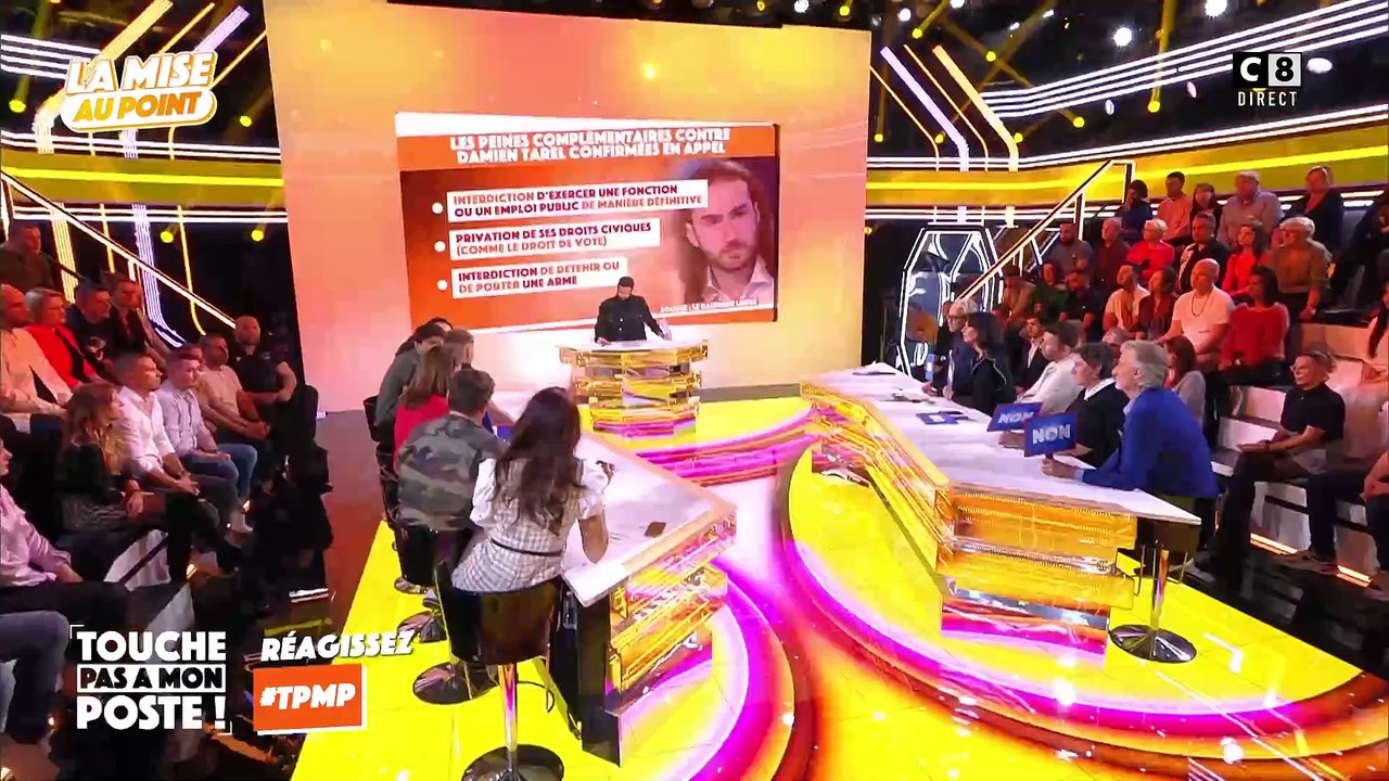 L'homme qui a été condamné à 18 mois de prison dont 4 fermes pour avoir giflé Emmanuel Macron affirme dans TPMP qu'il ne regrette pas son geste : "C'est la seule façon pour moi de me faire entendre !"