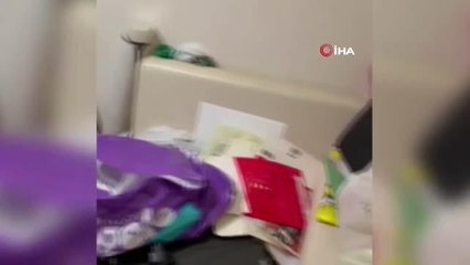 Karı-koca kılığında kiraladıkları evde sahte pasaport üretmişler