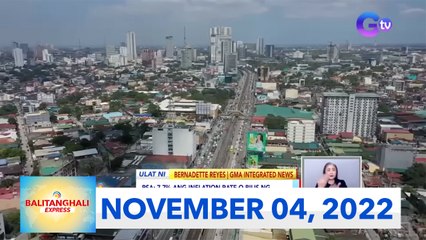 Balitanghali Express: November 4, 2022