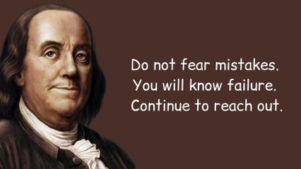 Quotes Motivation Benjamin Franklin