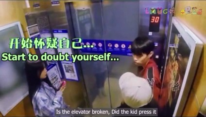 Funny Ghost Prank in Elevator